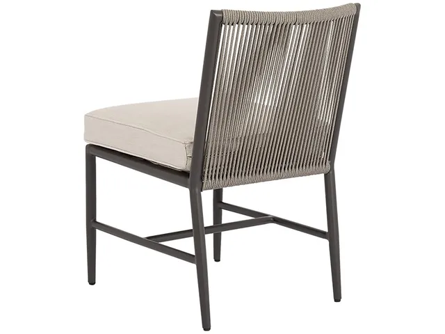 Pietra Armless Dining Chair in Echo Ash, No Welt - Alternative View