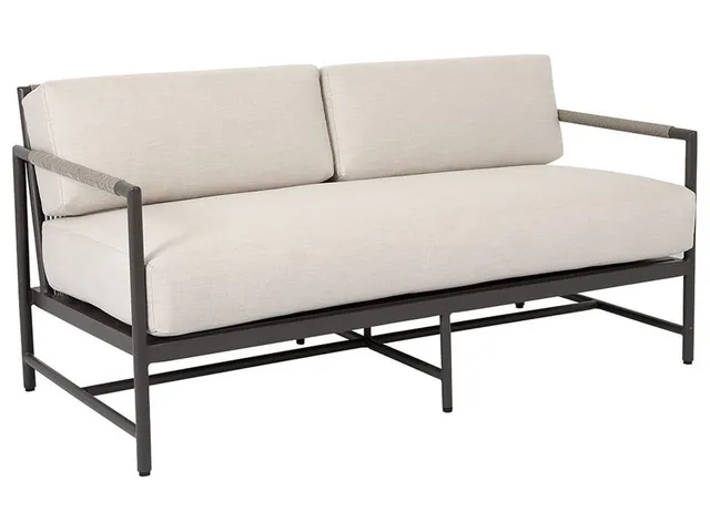 Pietra Loveseat in Echo Ash, No Welt