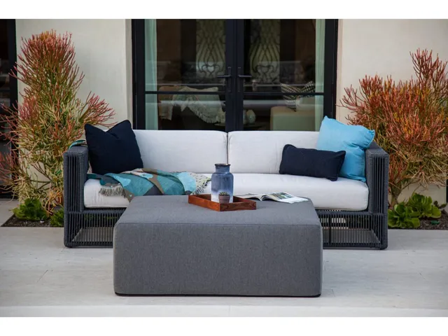 Milano Sofa in Echo Ash w/ Self Welt - Alternative View