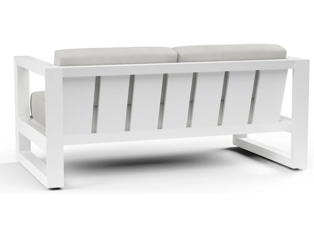 Newport Loveseat in Cast Silver, No Welt - image 1