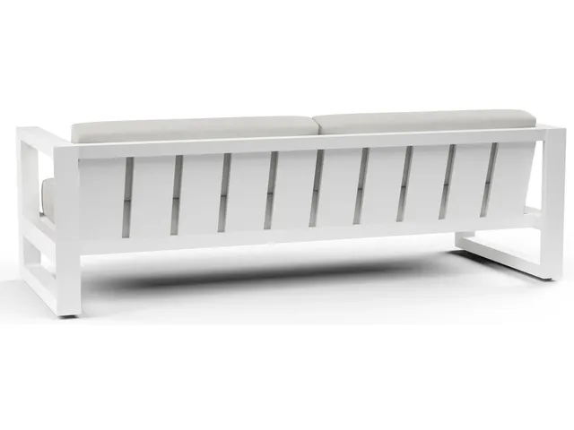 Newport Sofa in Cast Silver, No Welt