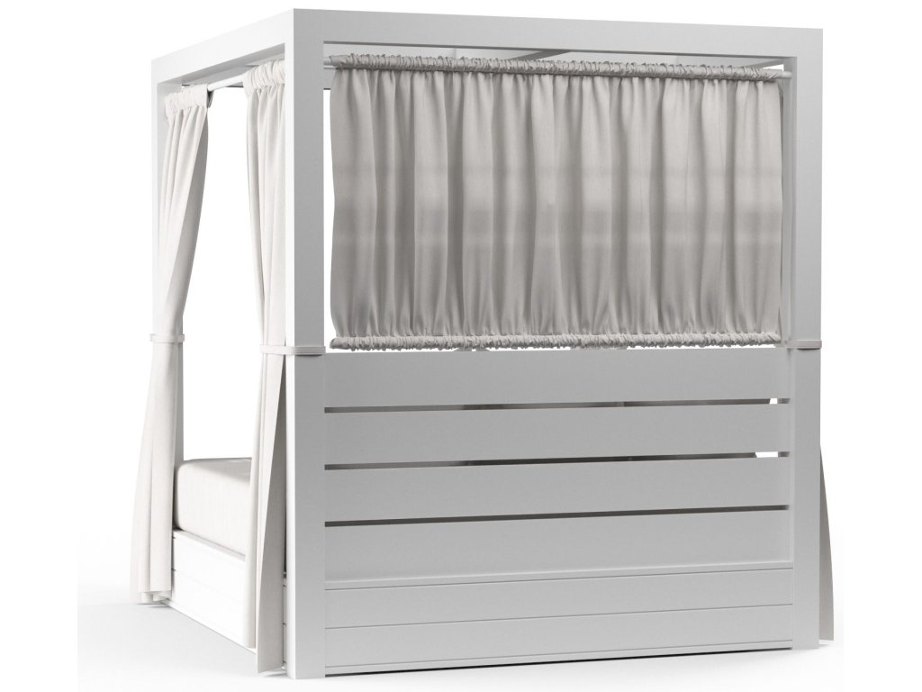 Newport Resort King Daybed in Cast Silver, No Welt - image 1