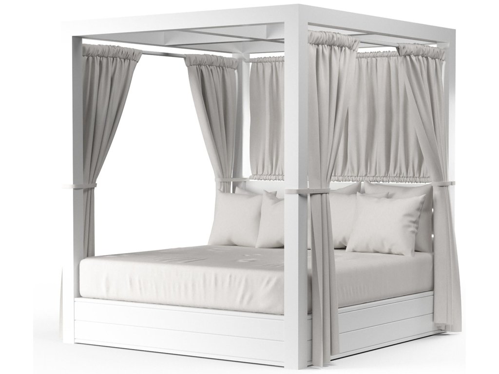 Newport Resort King Daybed in Cast Silver, No Welt - image 3