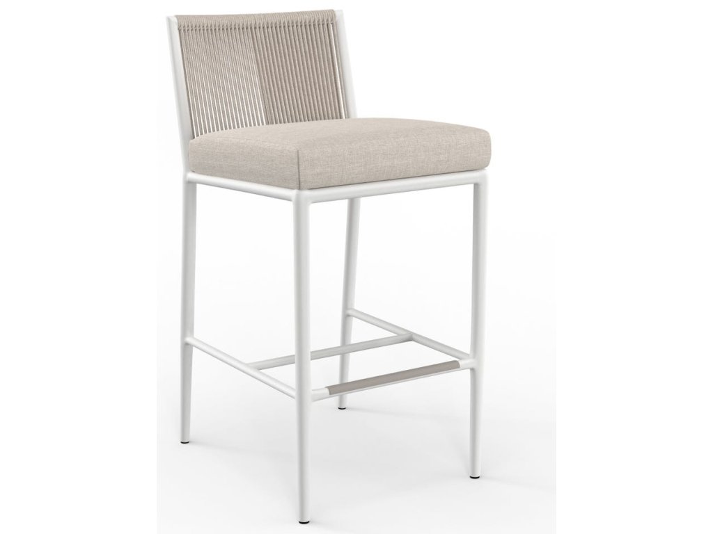 Sabbia Barstool in Echo Ash, No Welt - main image
