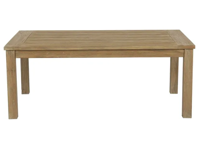 Coastal Teak Rectangular Coffee Table