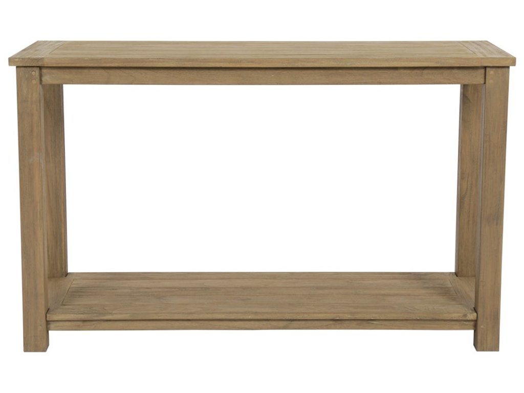 Coastal Teak Sofa Table - image 3