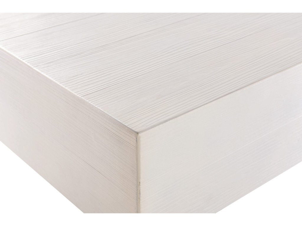 GRFC Faux Bois Coffee Table, Bone Finish - image 4