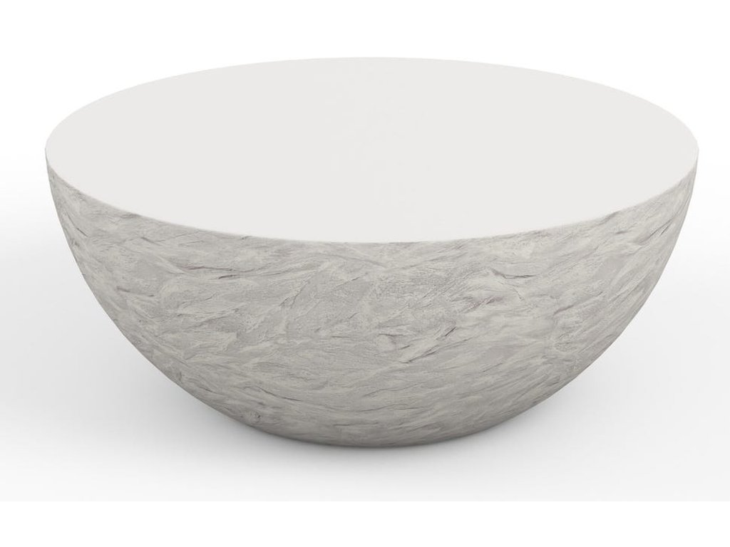 Antique Stone Bowl Coffee Table - main image