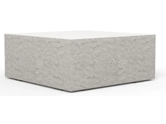 Antique Stone Square Coffee Table