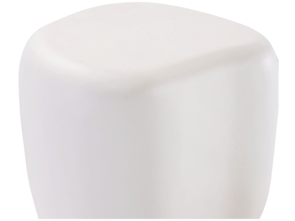 Pebble End Table - Bone - image 2
