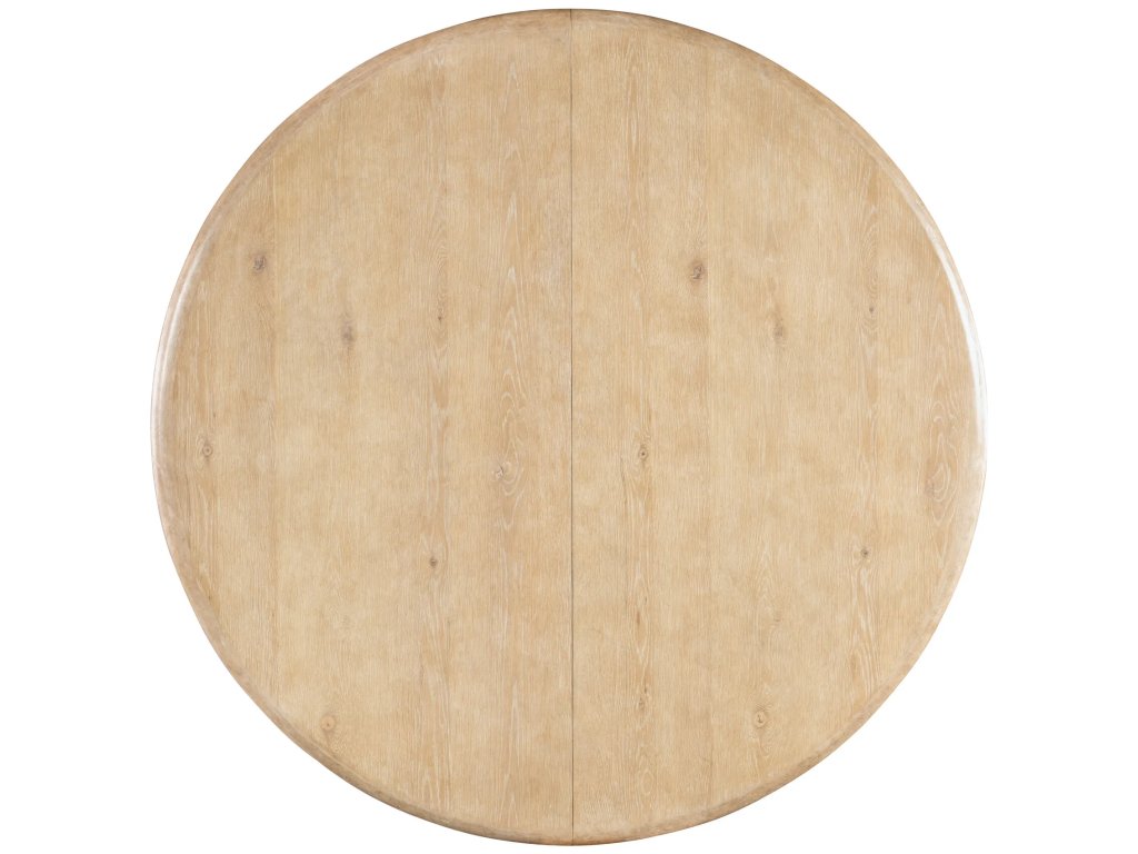 Retreat Pole Rattan Round Dining Table with 1-20in Leaf - main image