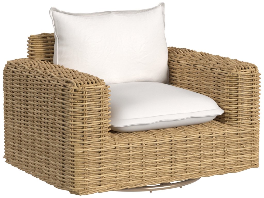 CUSTOM KIT Playa Oversized Swivel Club Chair - main image