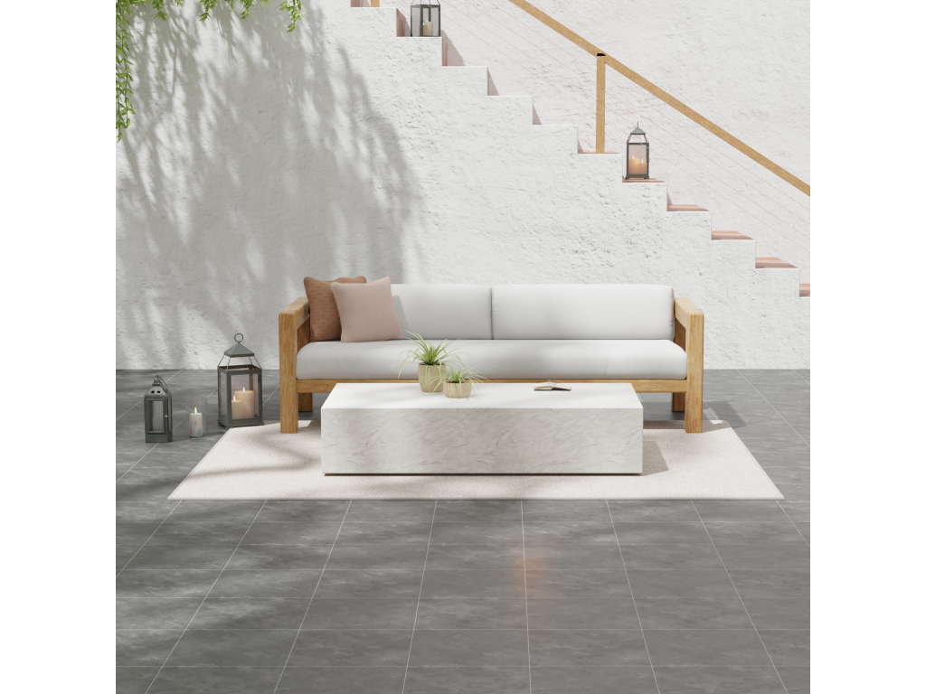 Antique Stone Reactangle Coffee Table - image 3