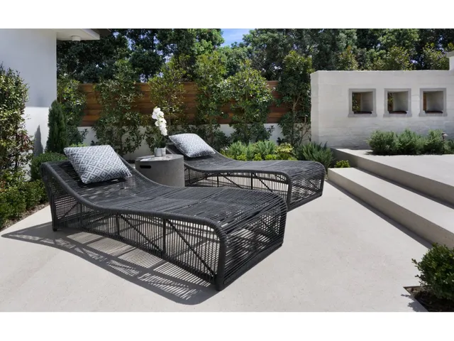 Milano Cushionless Chaise - Alternative View