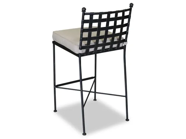 Provence Barstool in Canvas Flax w/ Self Welt