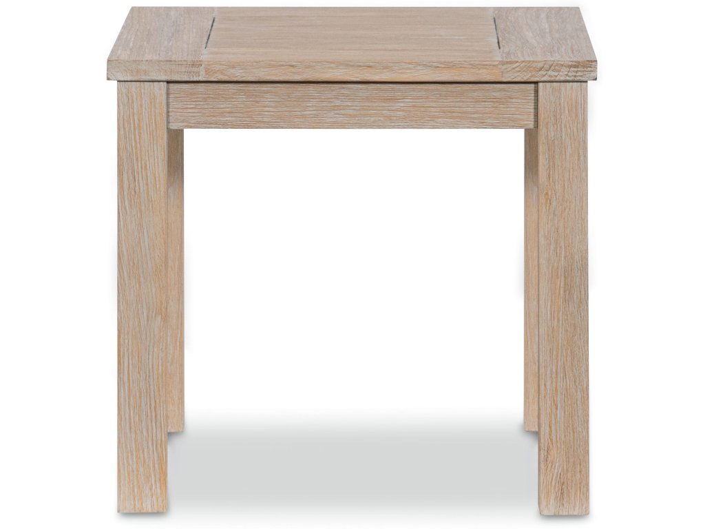 Coastal Teak End Table - image 2