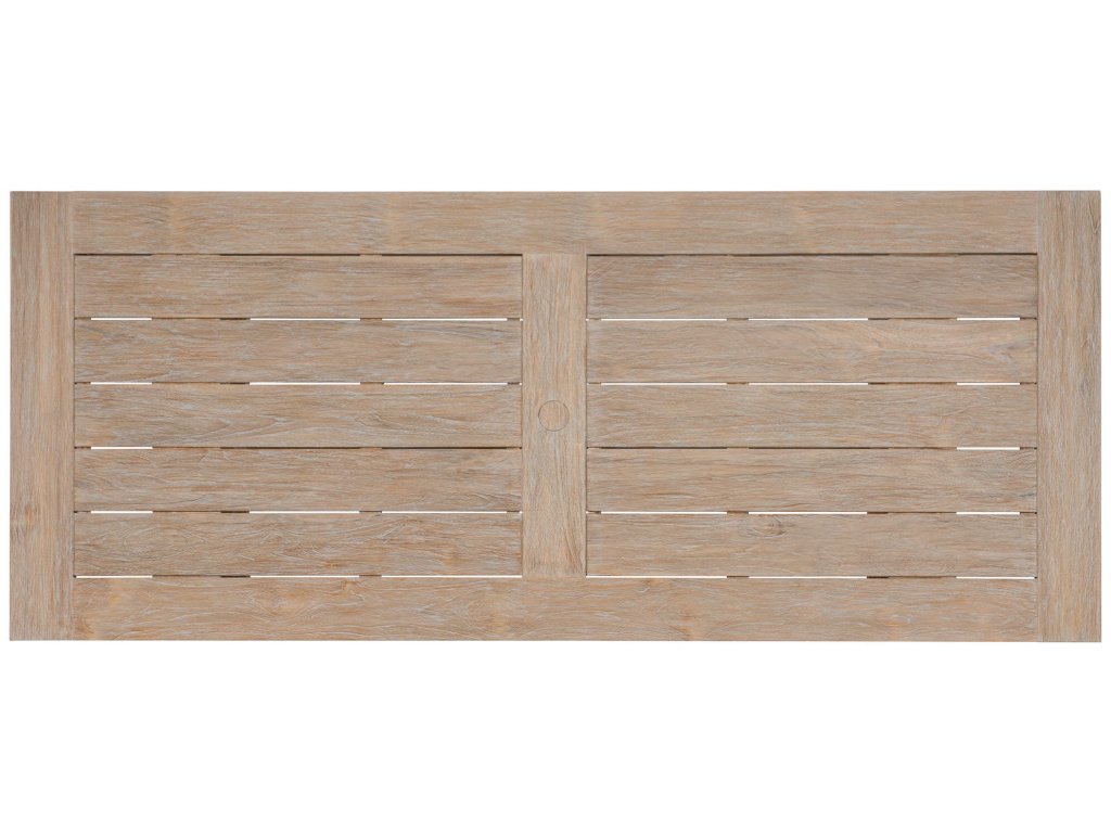Coastal Teak 94" Trestle Dining Table - main image