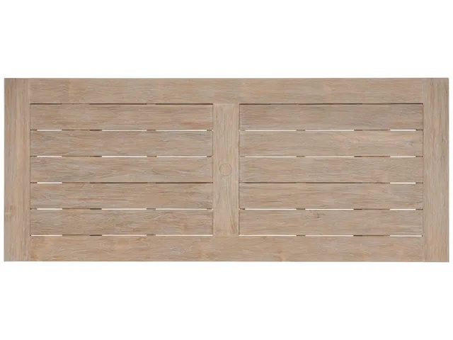 Coastal Teak 94" Trestle Dining Table