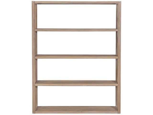 Coastal Teak X Bookcase - Alternative View