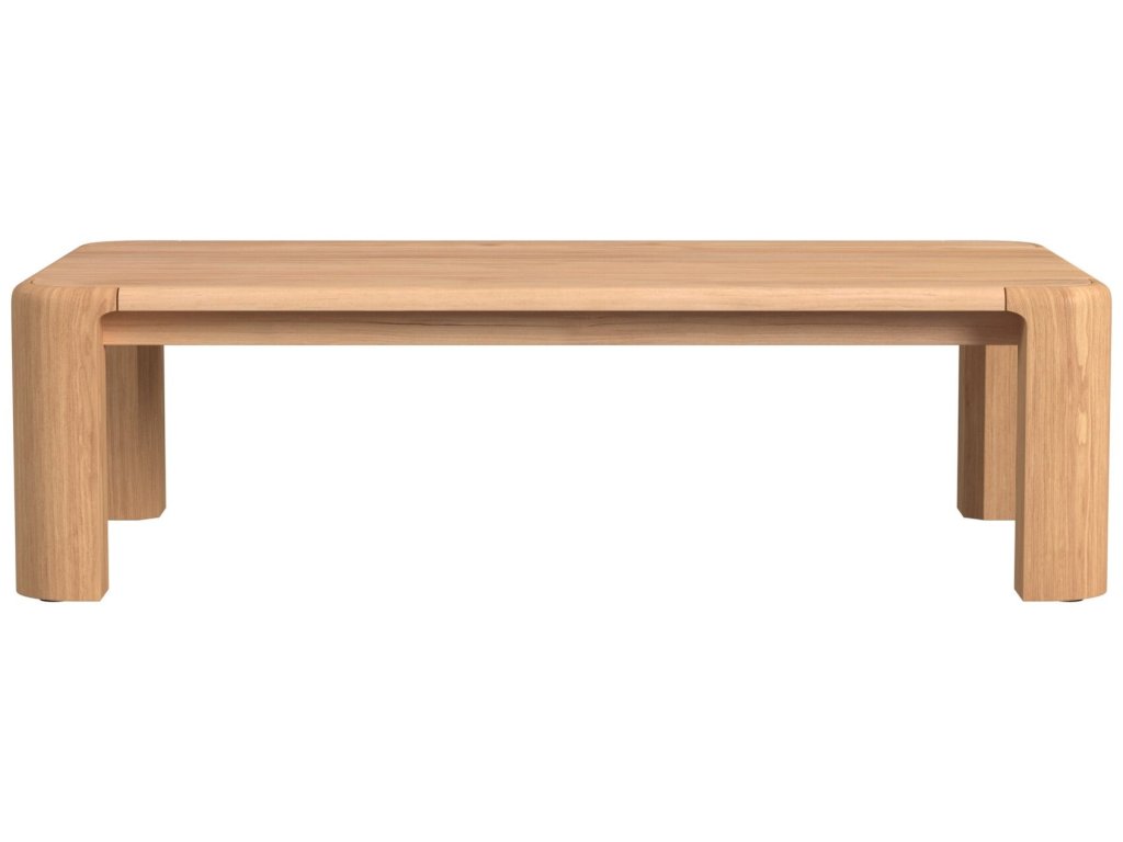 Natural Teak Coffee Table - image 2