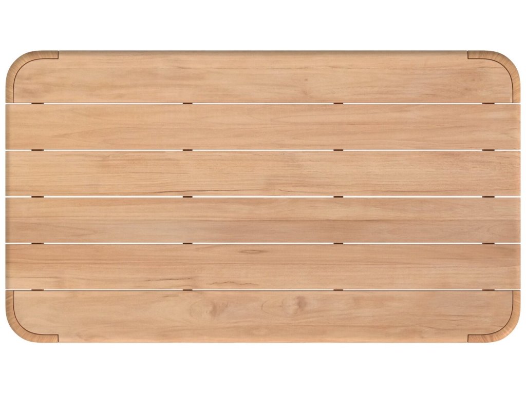 Natural Teak Coffee Table - image 1