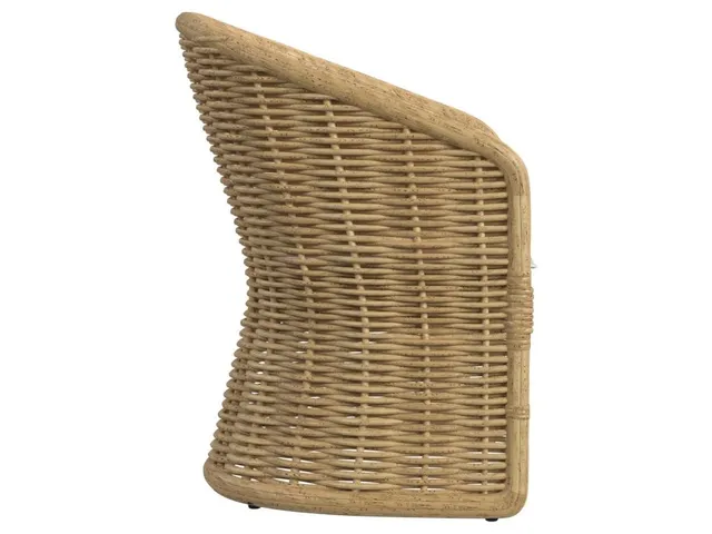 Playa Dining Chair in Soothe Pearl w/ Flange Welt - Alternative View