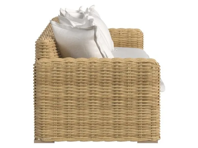 Playa Sofa in Soothe Pearl w/ Flange Welt - Alternative View