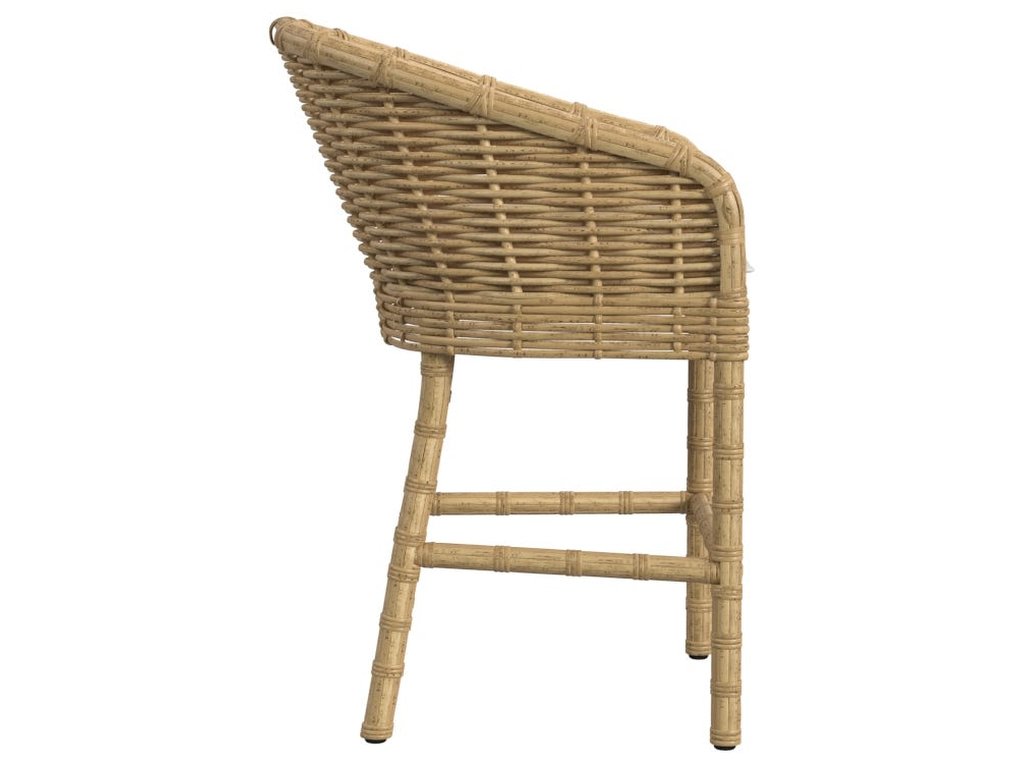 Playa Counter Stool in Soothe Pearl w/ Flange Welt - main image