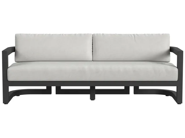 Malibu Sofa in Cast Silver, No Welt