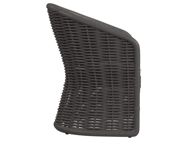 Cabo Dining Chair in Soothe Pearl w/ Flange Welt