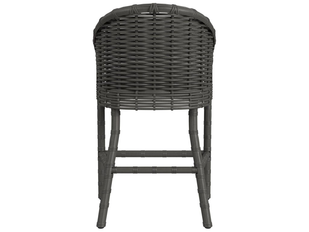 Cabo Counter Stool in Soothe Pearl w/ Flange Welt - image 1
