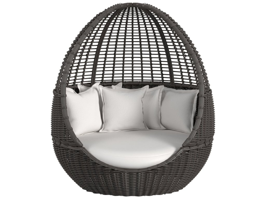 Cabo Daybed in Soothe Pearl w/ Flange Welt - image 1