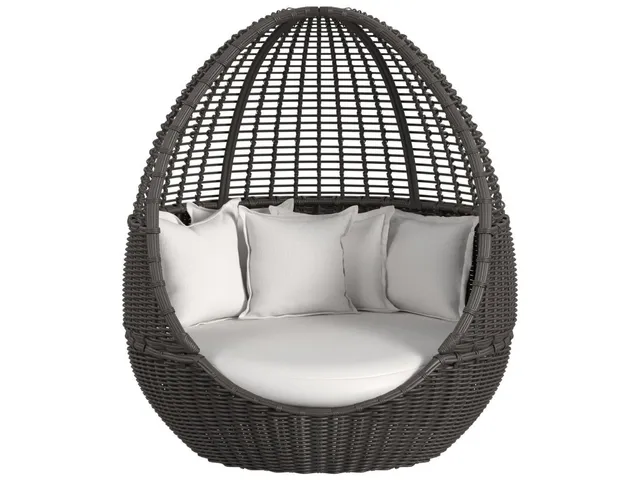 Cabo Daybed in Soothe Pearl w/ Flange Welt - Alternative View