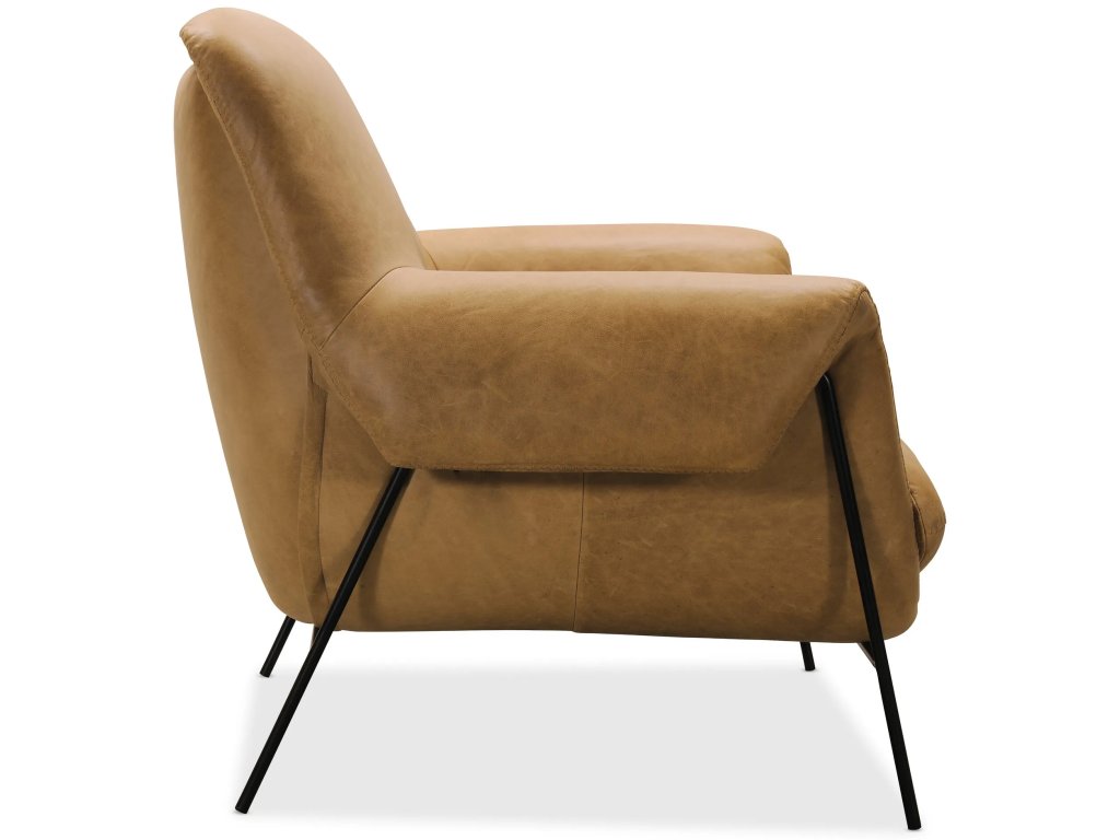 Ambroise Metal Frame Club Chair - main image