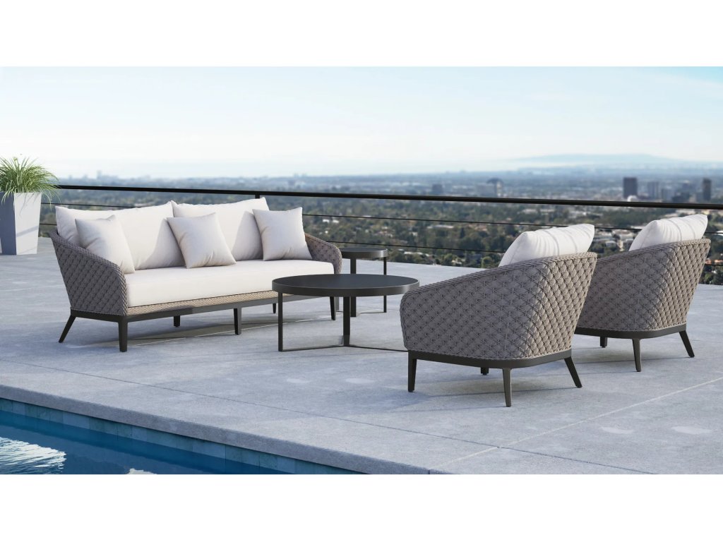 Marbella Sofa in Echo Ash w/ Self Welt - image 3