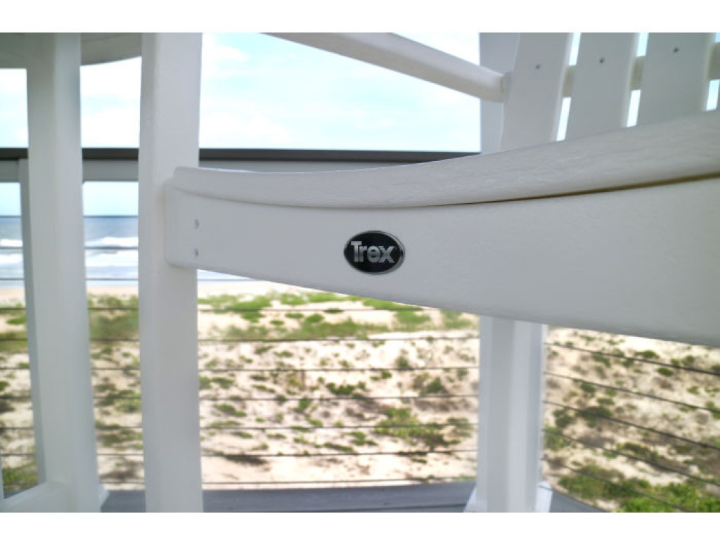 Trex Outdoor Furniture Cape Cod Adirondack Bar Chair, alternate view 2