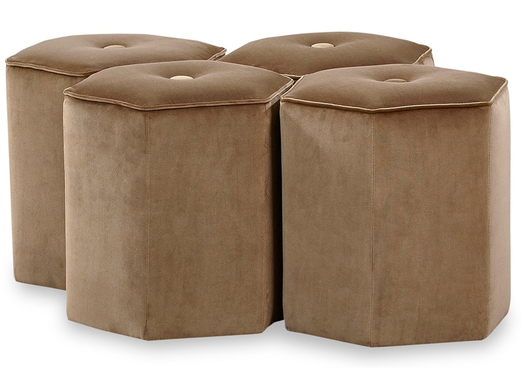 7754-55 Bunching Ottoman - image 1