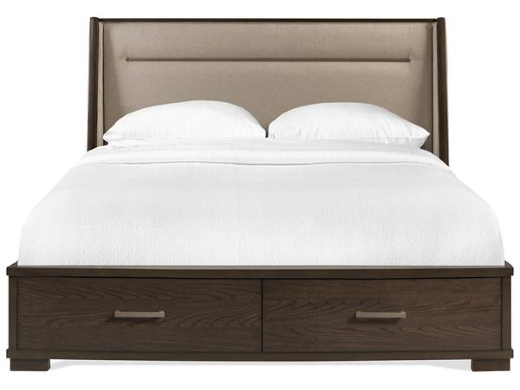 Queen/King Upholstered Bed Rails - image 5