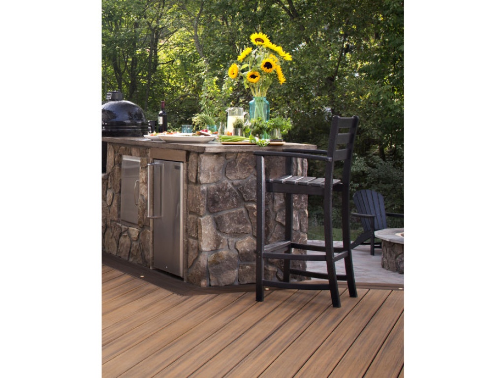 Trex Outdoor Furniture Monterey Bay Bar Arm Chair, alternate view 5