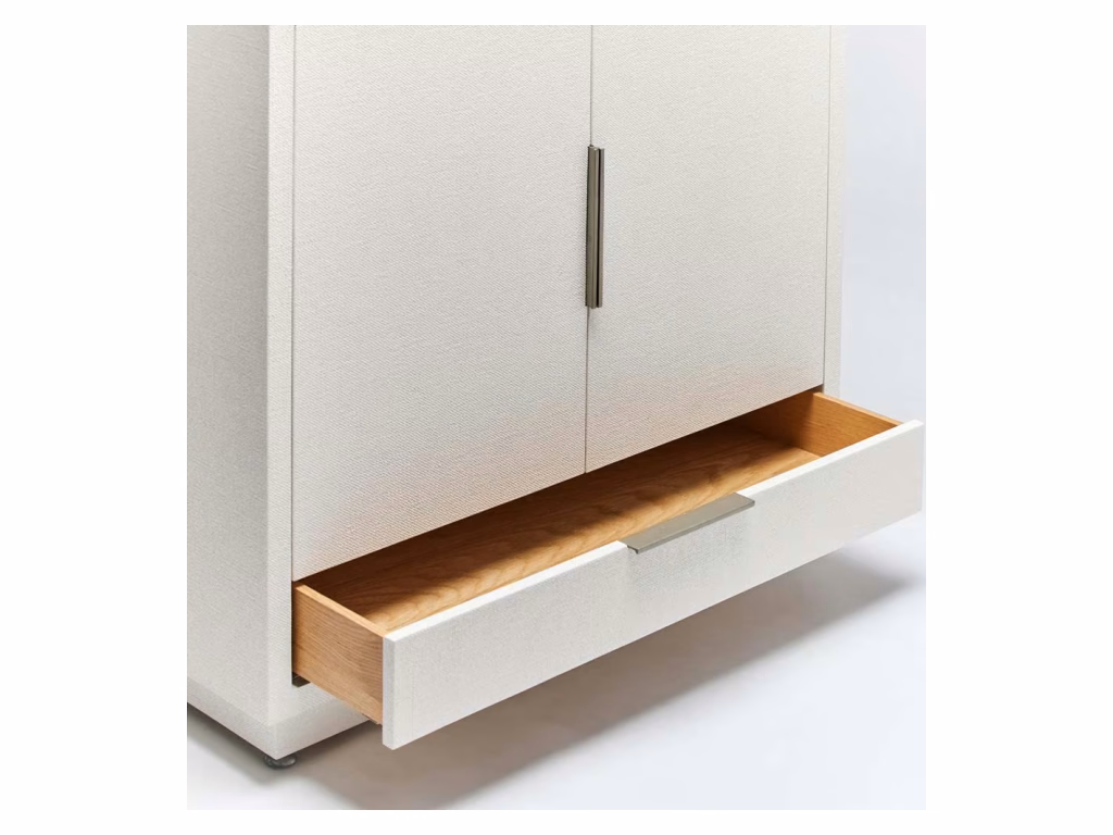 Montaigne Bar Cabinet - Natural White - image 4