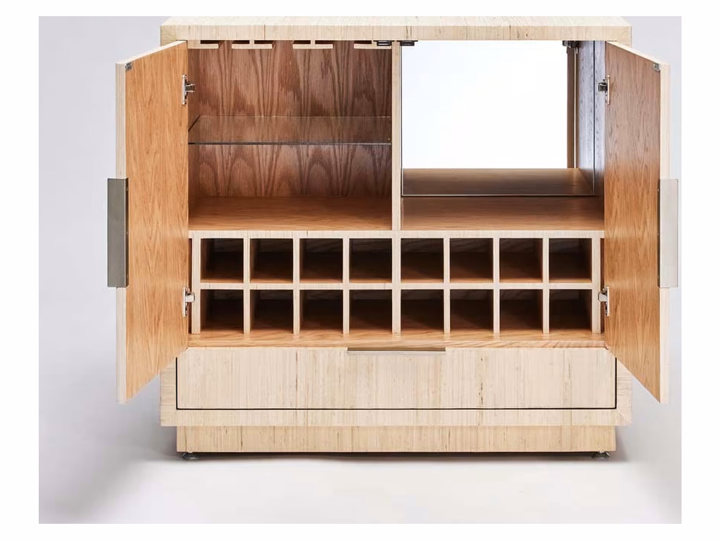 Montaigne Bar Cabinet - Natural - image 3