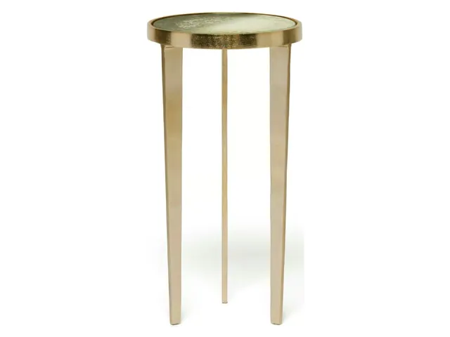 Jan Round Drink Table - Champagne