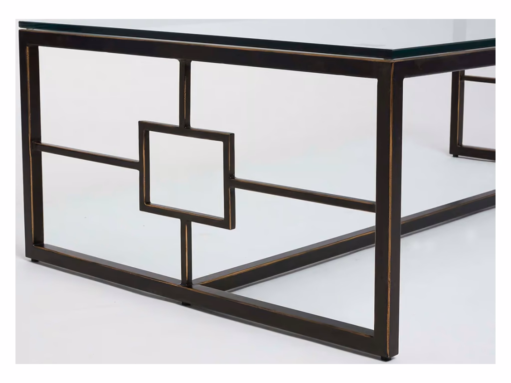 Somrig Cocktail Table - Gilded Bronze - image 3