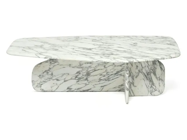 Celine Cocktail Table - Arabescato - Alternative View