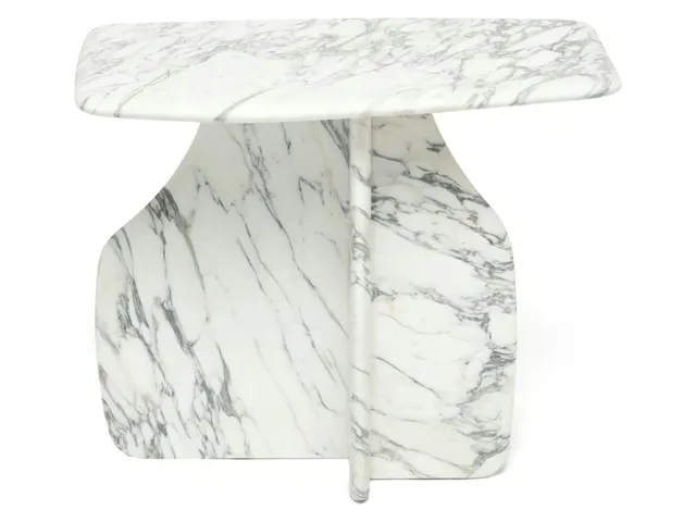 Celine Side Table - Arabescato - Alternative View