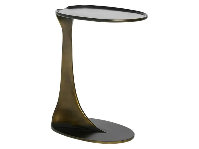 Duval Grand Hugging Table - Deep Bronze