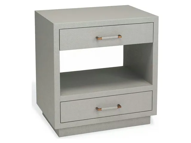 Taylor Bedside Chest - Light Grey
