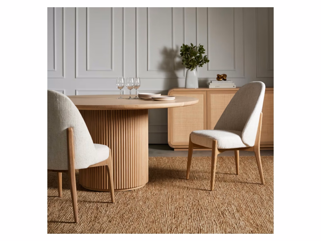 Laurel Round Dining Table Large - Saddle - image 3