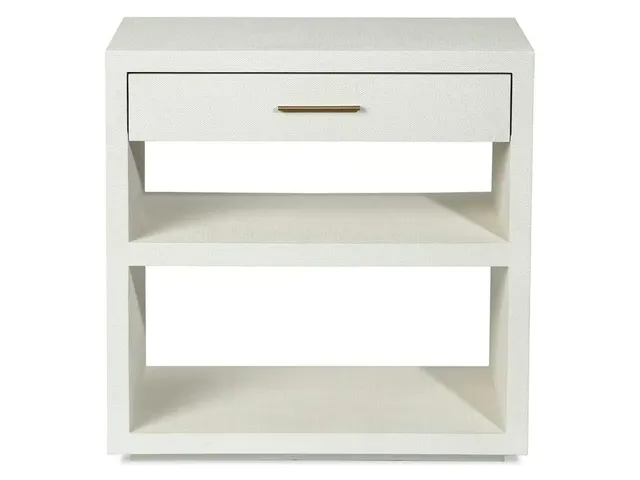 Livia Bedside Chest - White - Alternative View