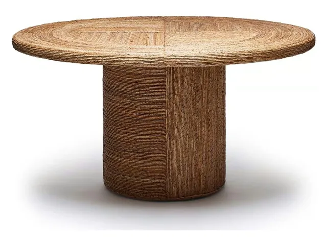 Laguna Dining Table - Banana Bark